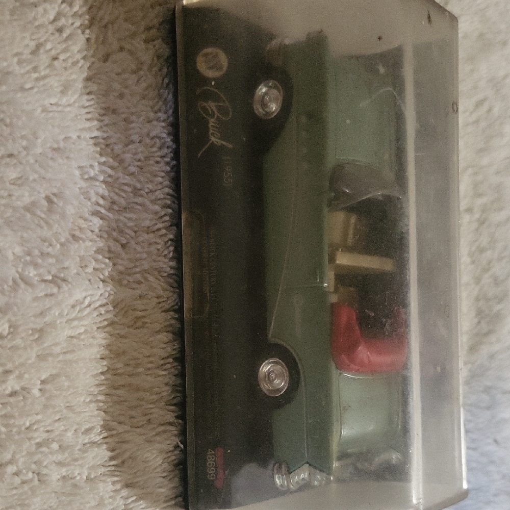 Green Buick Diecast Model Car